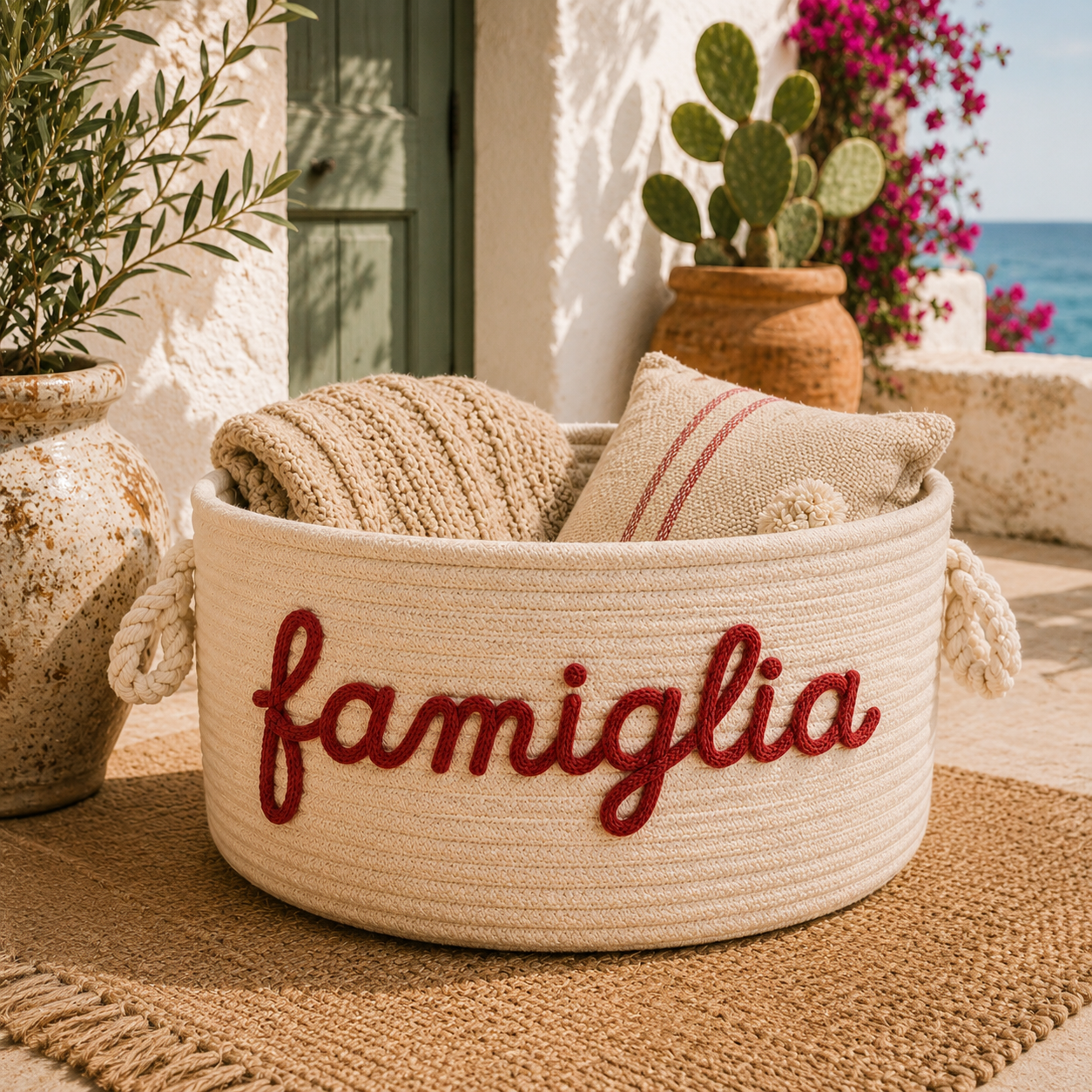 Cestino ™  personalizzato con scritta