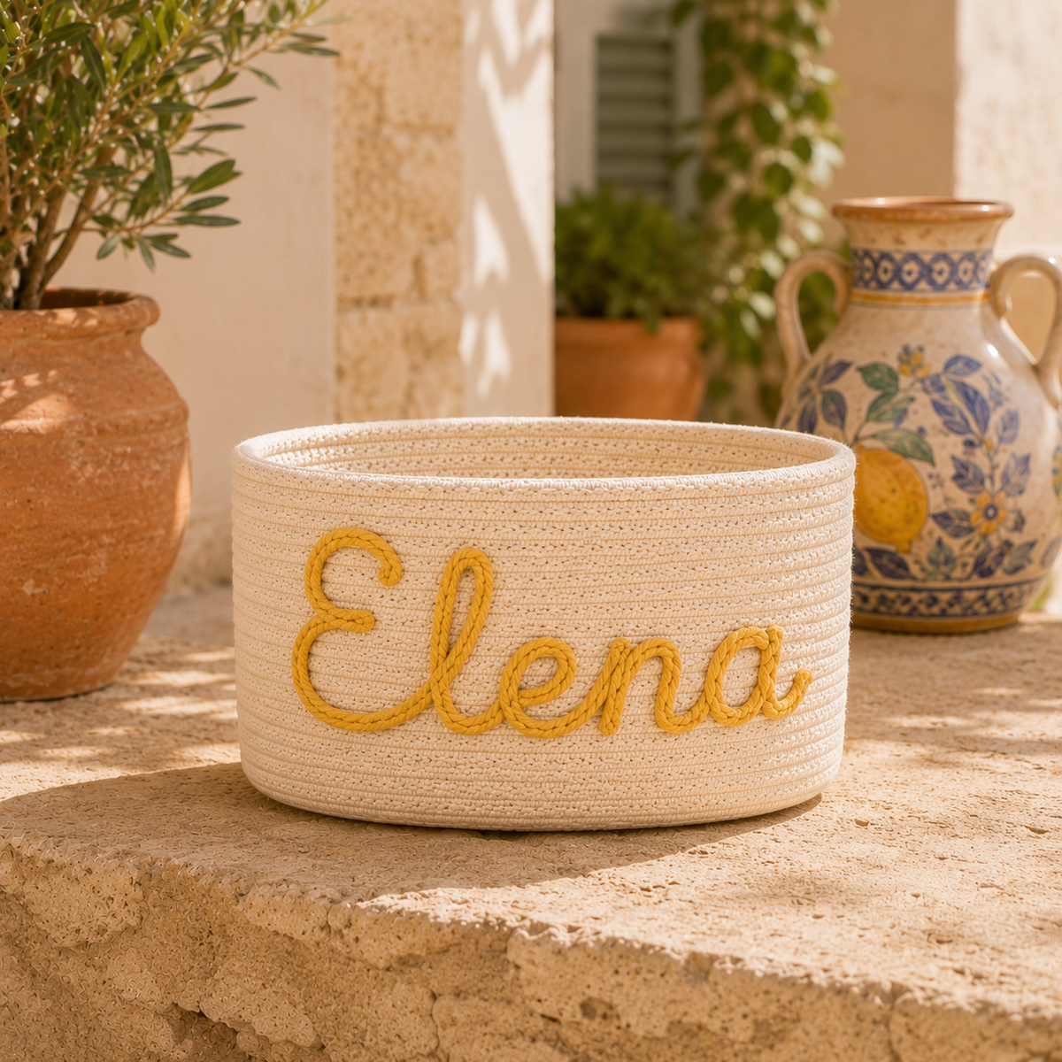 Cestino ™  personalizzato con scritta