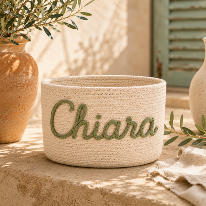 Cestino ™  personalizzato con scritta