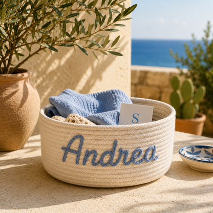 Cestino ™  personalizzato con scritta