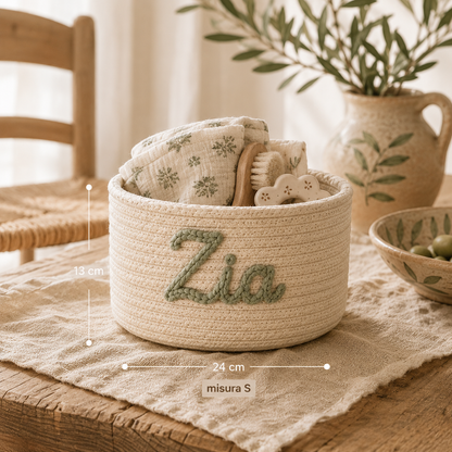 Cestino ™  personalizzato con scritta